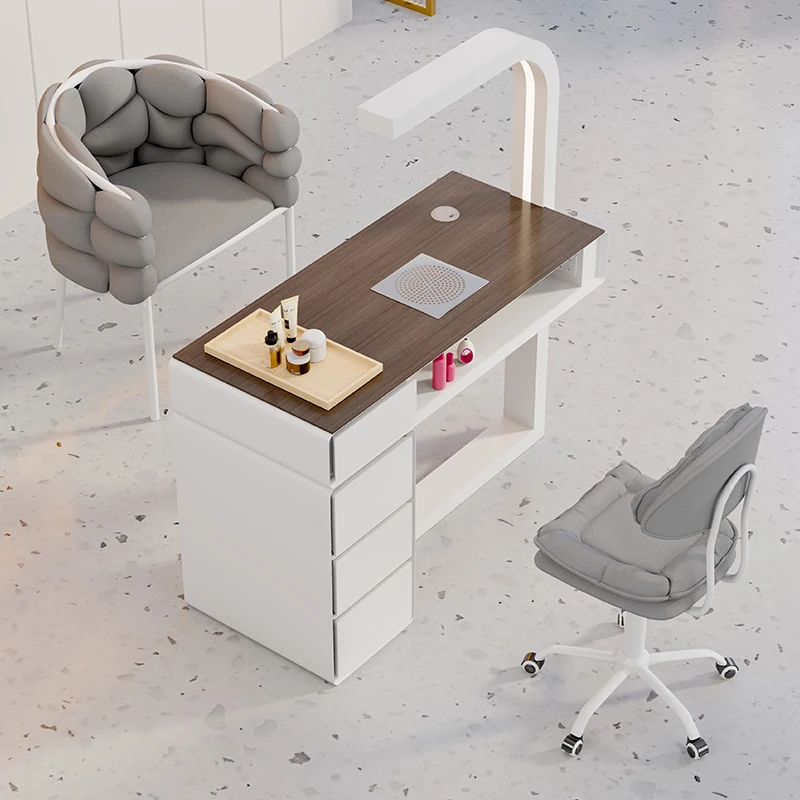 Office Tech Furniture - Mesa Manicure Table Portable Nail Desk
