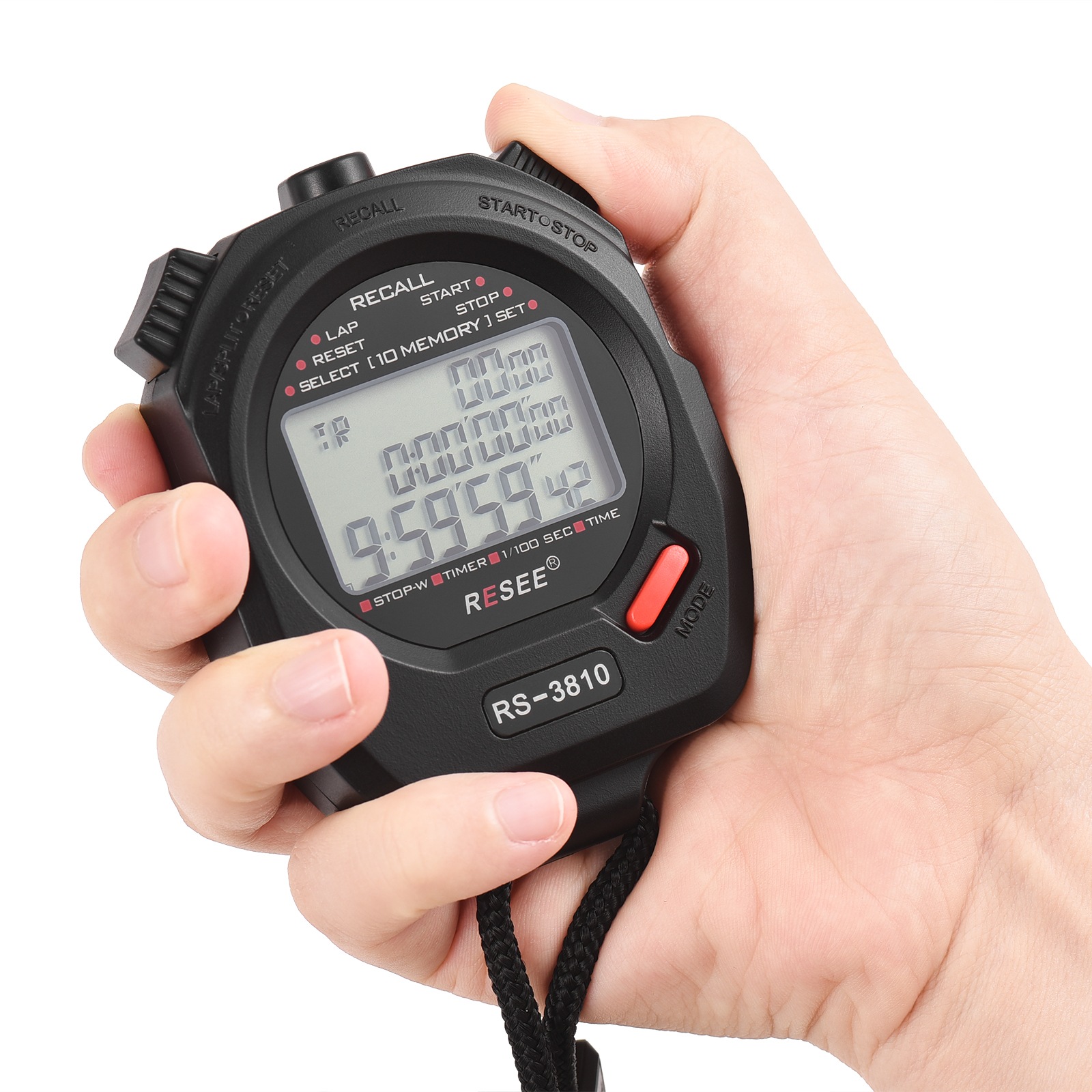 Sports Stopwatch Timer 100 Mem - Digital Timer Countdown review and price