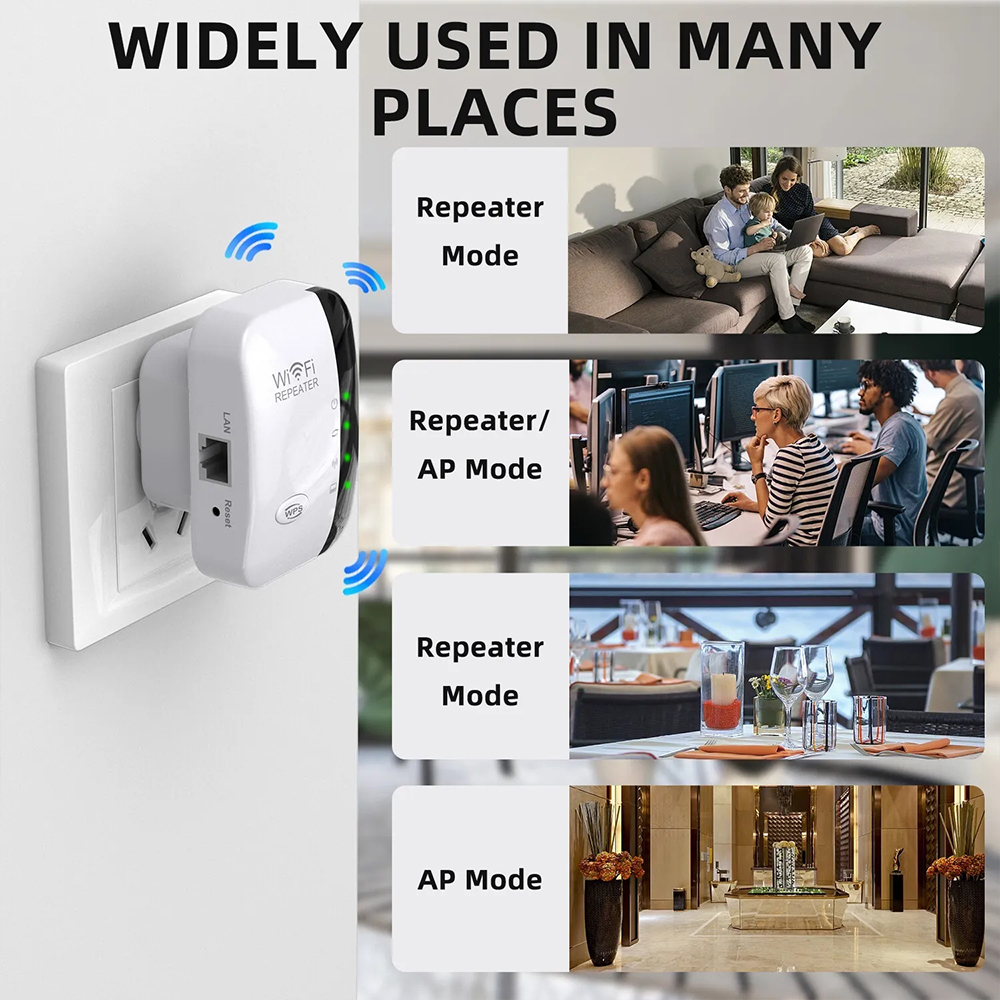 2.4G Wireless WiFi Booster 300 - Wifi Range Extender review and price