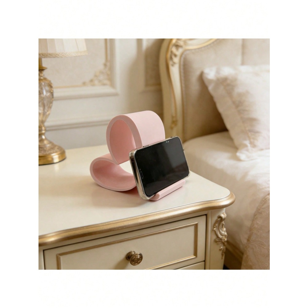 1pc Heart-Shaped Phone Holder  - Office Tech Decor review and price