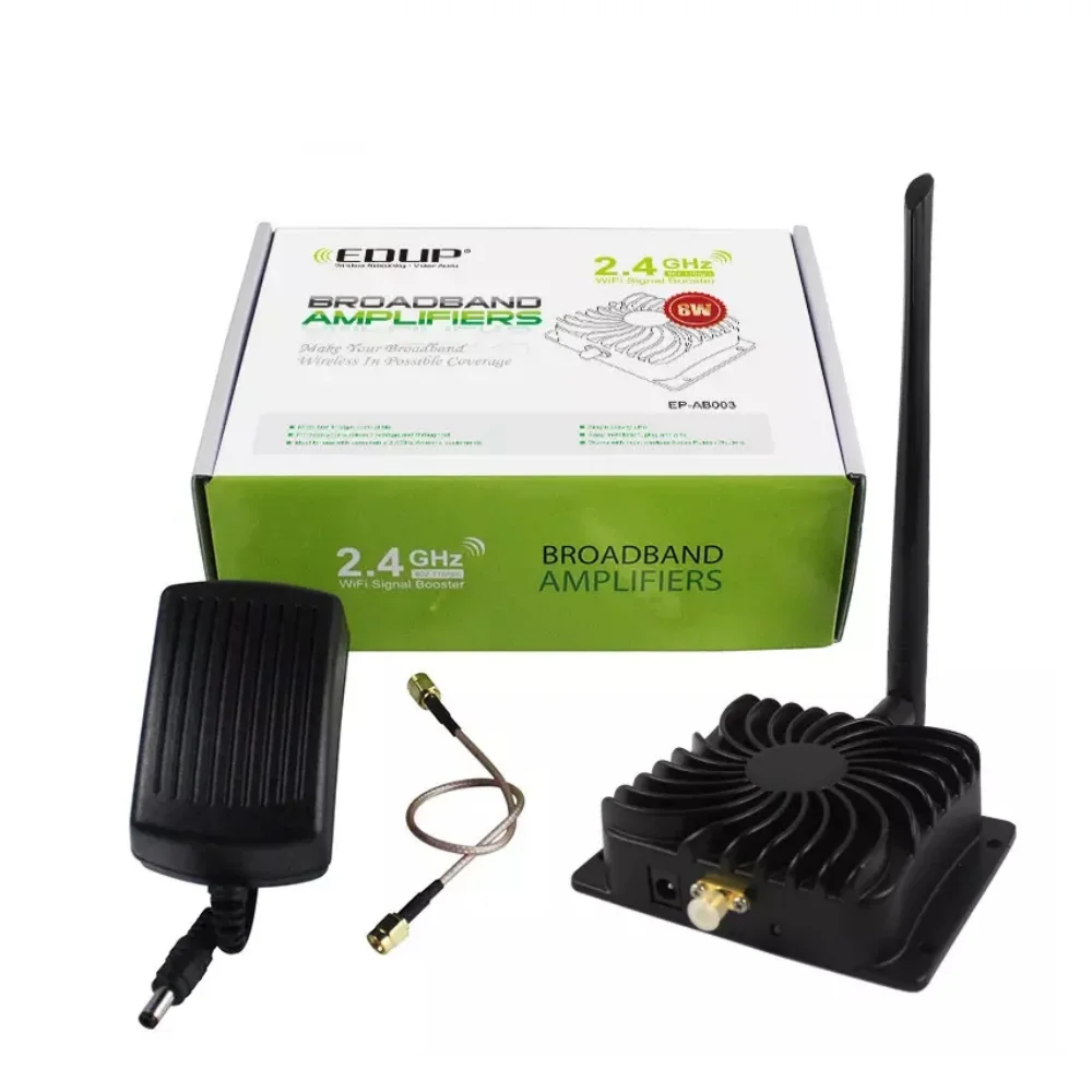 EDUP AB003 8W WiFi Booster 2.4 - Wifi Range Extender review and price