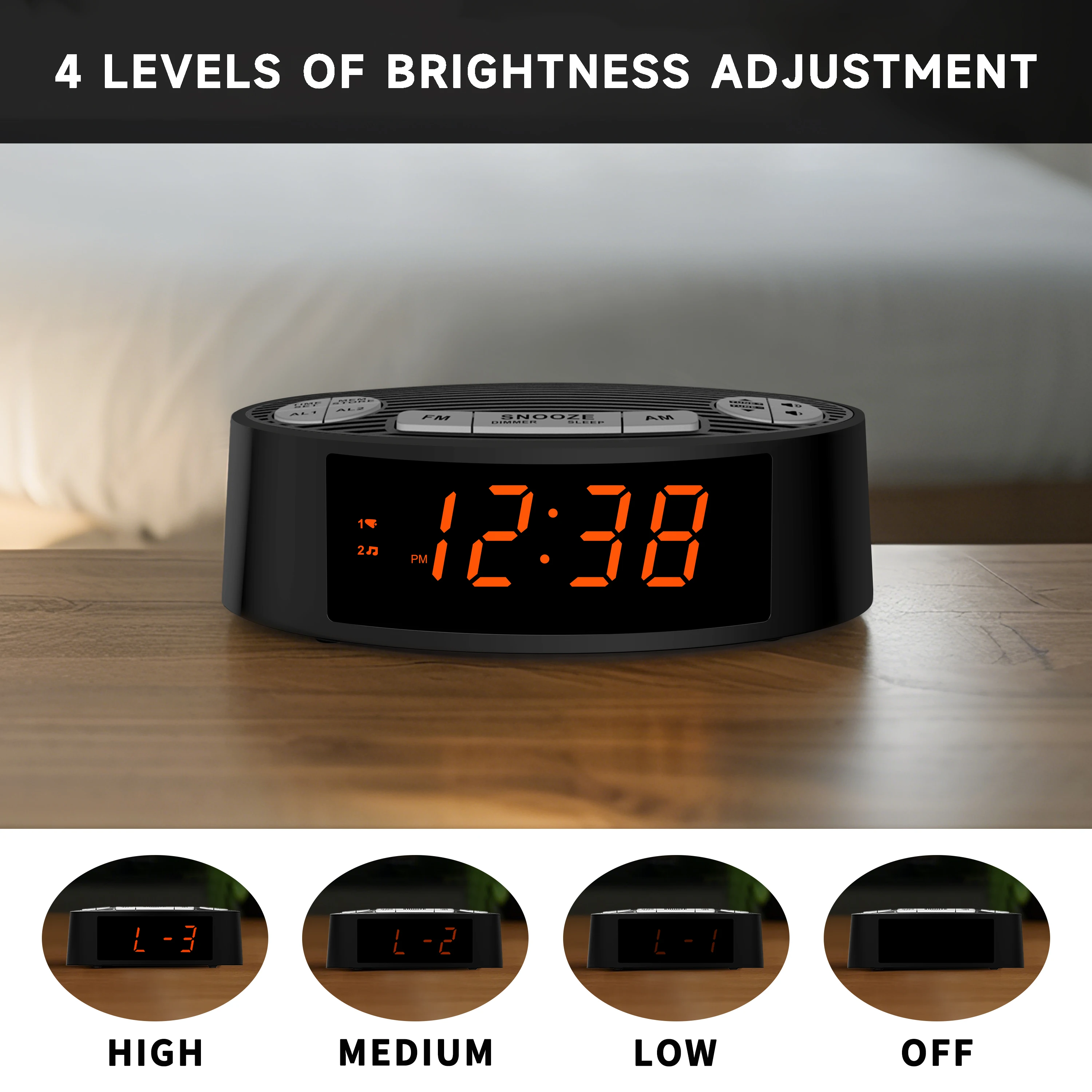iTOMA CKS3301U FM Alarm Clock  - Digital Timer Countdown review and price