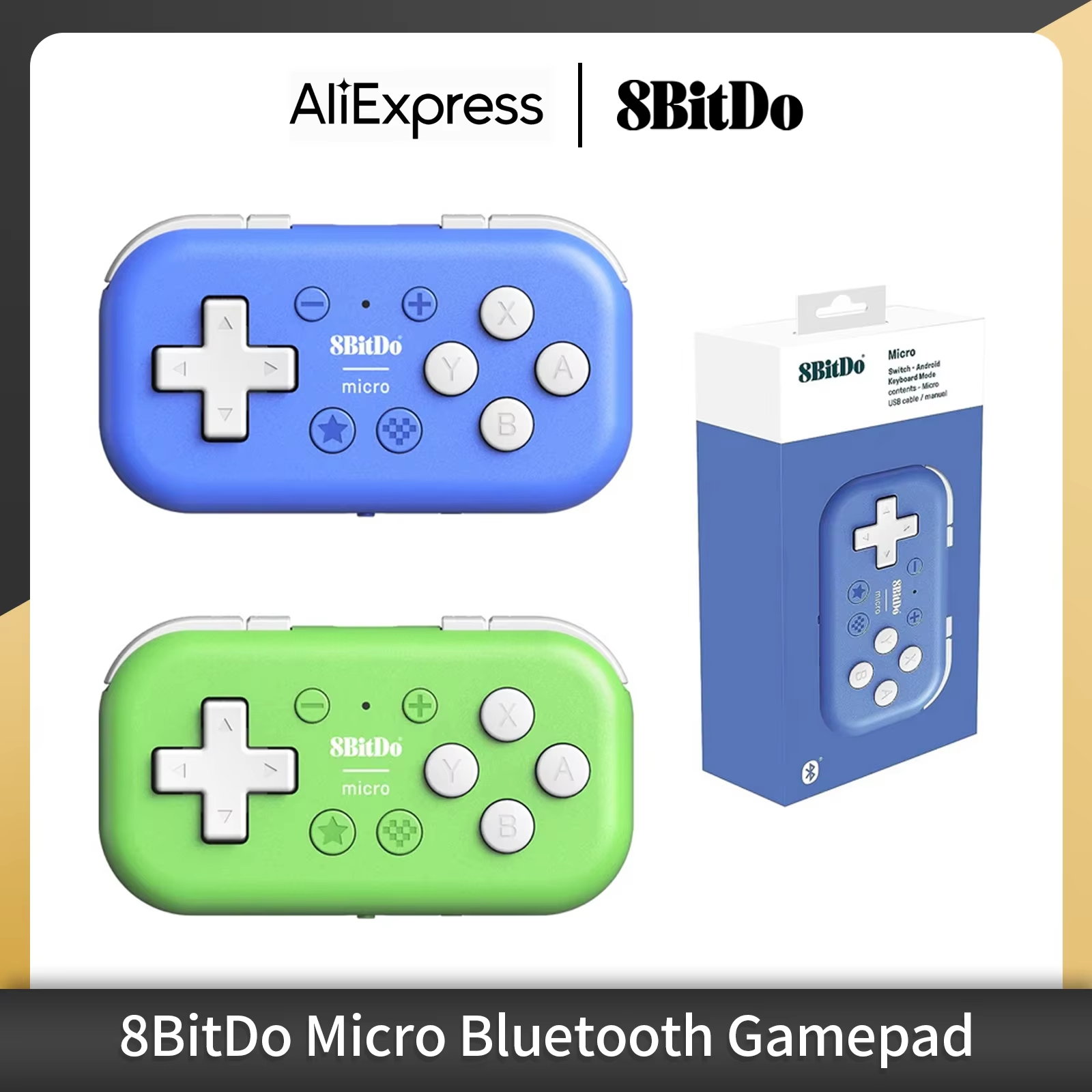 8Bitdo Micro Bluetooth Gamepad - Raspberry Pi Keyboard review and price
