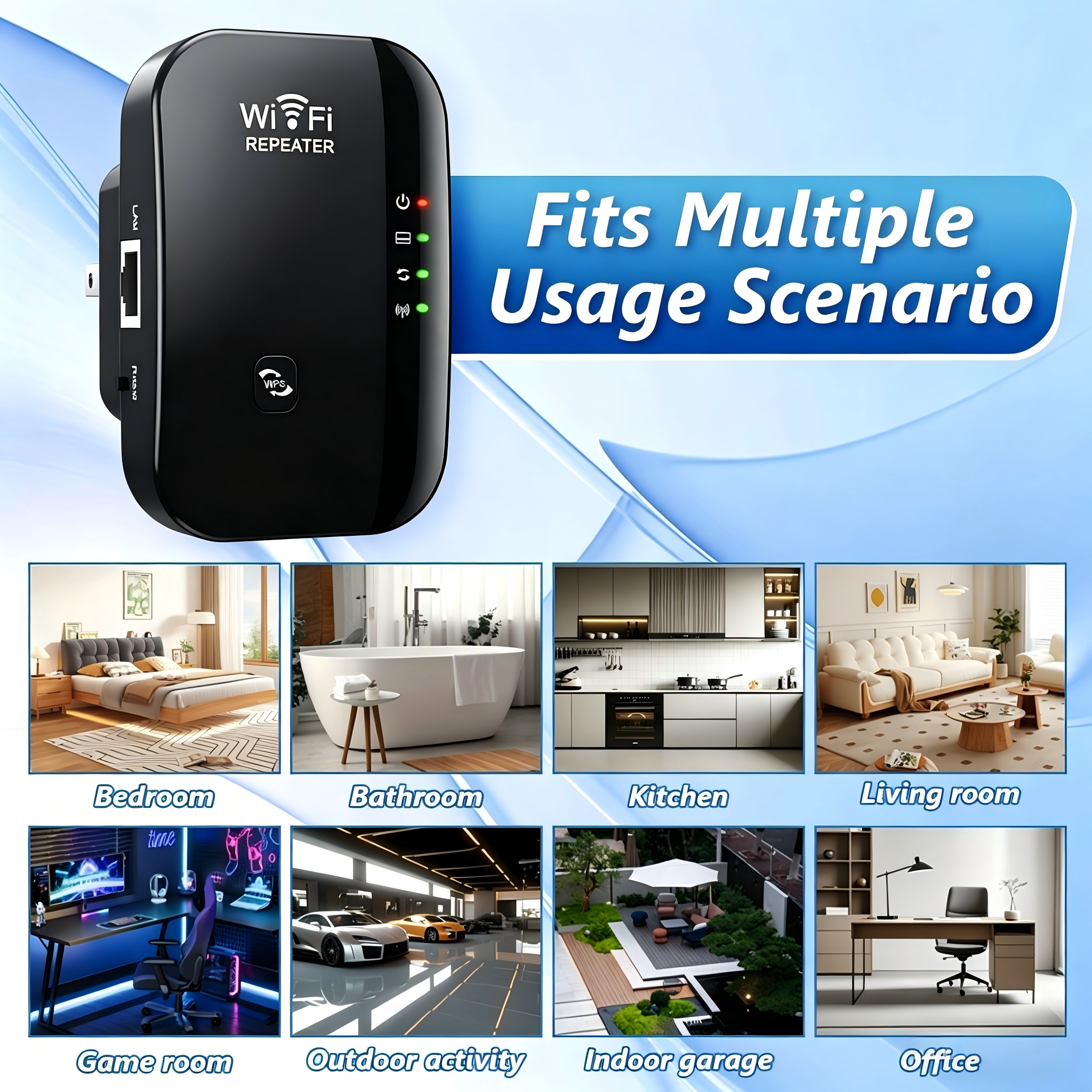 Wireless 300M 2.4GHz WiFi Rang - Wifi Range Extender review and price