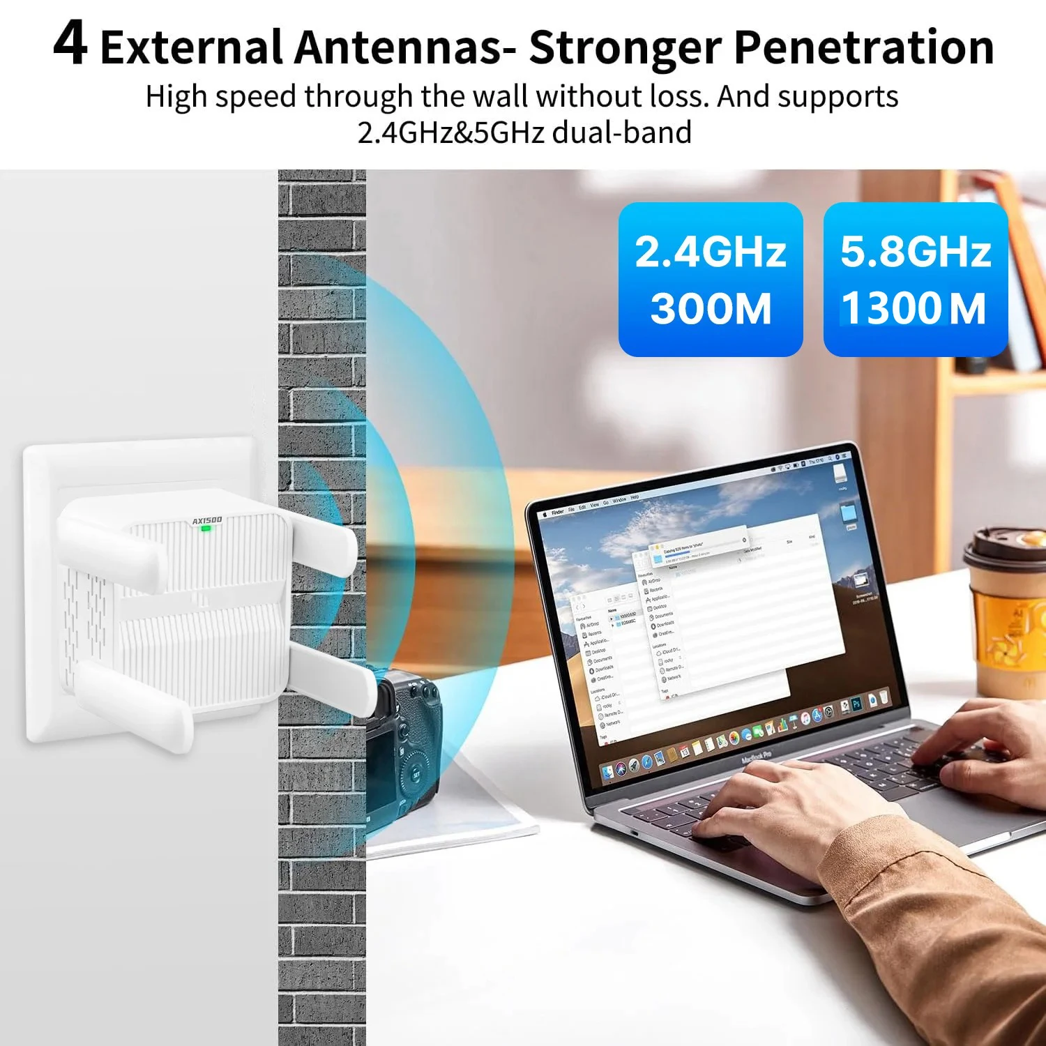 KEBIDUMEI 5Ghz AX1500 WiFi 6 R - Wifi Range Extender review and price