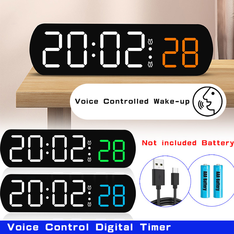 Voice Control Digital Alarm Ti - Digital Timer Countdown review and price